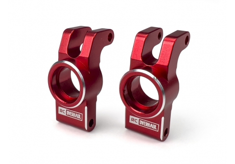 RC Overhaul Rear Hubs Red Aluminium for Arrma GROM 1/18 Scale RC Car G-RCO-AR022R