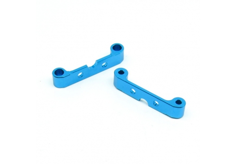 RC Overhaul Suspension Arm Mount Front Rear TT01 Blue G-RCO-TAM02