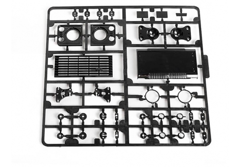 RC4WD 2015 LAND ROVER DEFENDER D90 LIGHT & GRILL DETAILS Z-B0232