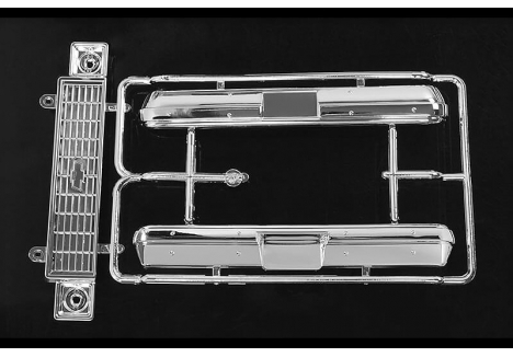 RC4WD Chevrolet Blazer Chrome Grill and Bumper Parts Tree Z-B0094
