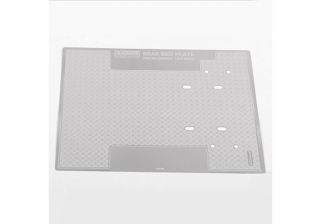 RC4WD DIAMOND PLATE REAR BED FOR RC4WD TF2 LWB TOYOTA LC70 VVV-C0736