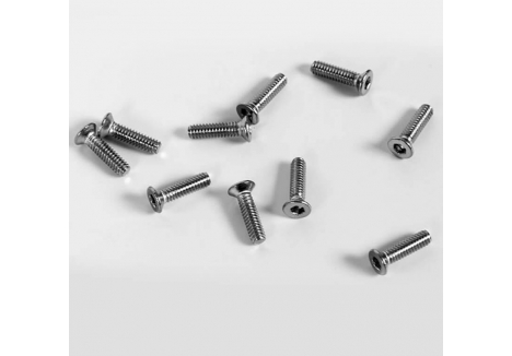 RC4WD FLAT HEAD SOCKET CAP SCREW M2 X 8MM (10) Z-S1257