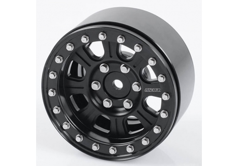 RC4WD Raceline Monster 1.9 inch Beadlock Wheels Black Z-W0185