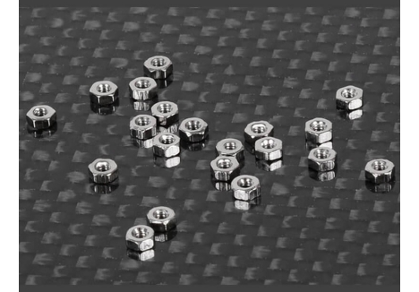 RC4WD REGULAR M1.6 NUTS (SILVER) Z-S1230
