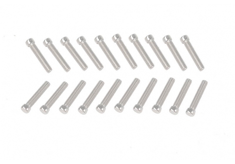 RC4WD SCALE HEX HEAD BOLTS (M2 x 10MM) SILVER Z-S0073