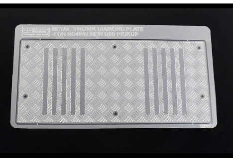 RC4WD Steel Diamond Tailgate Plate for Gelande II Land Rover Defender D90 Pick-Up VVV-C1087
