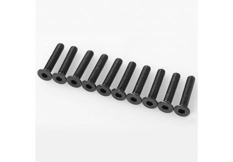 RC4WD STEEL FLAT HEAD SOCKET CAP SCREWS M3 X 16MM (10) Z-S1720