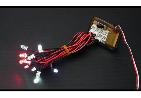 RC4WD Super Bright Scale Light System 2 Receiver-Powered LEDs Z-E0019