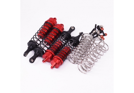 RCO Big Bore Shock Set Red (2Fr & 2Rr)  3S G-RCO-AR005R