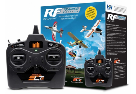 RealFlight Trainer Edition RC Flight Simulator with Spektrum SLT6 6-Channel Transmitter A-RFL-1211