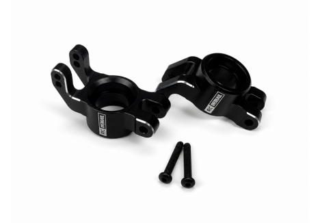Rear Hubs, Black Aluminium, Mini Kraton