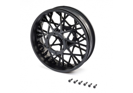 Rear Wheel Set, Black: Promoto-MX - Z-LOS46001