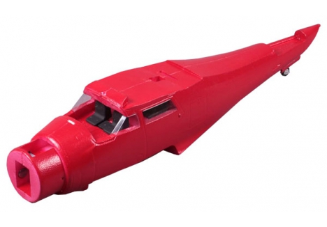 ROC Hobby Beechcraft RC Aircraft Fuselage Red ROC-KK101-RED