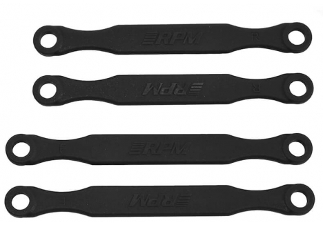 RPM BL2 CAMBER LINK SET FOR TRAXXAS 4WD VEHICLES - BLACK RPM72122