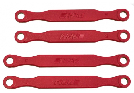 RPM BL2 CAMBER LINK SET FOR TRAXXAS 4WD VEHICLES - RED RPM72129