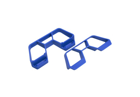 RPM Blue Nerf Bars for Traxxas LCG Slash 2WD 4x4 Rally 1/10 RPM70655