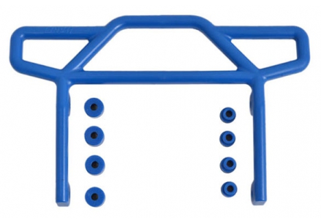 RPM Blue Rear Bumper for Traxxas Electric Rustler 2WD RC Car RPM70815