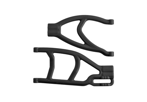 RPM EXTENDED LEFT REAR A-ARMS FOR TRAXXAS SUMMIT & REVO - BLACK RPM70432