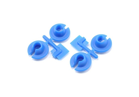 RPM Lower Spring Cups Blue Quick Adjust Spring Clips RC Suspension RPM73155