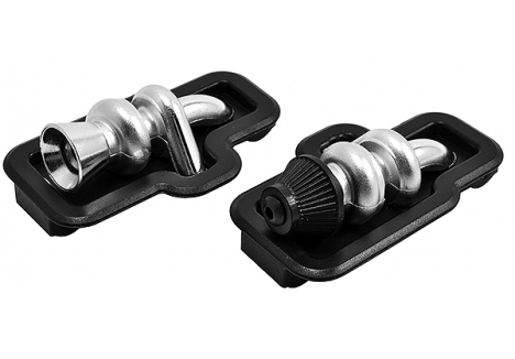 RPM Mock Mirror Turbos Chrome Pair 1/8 1/10 Scale Body Accessory RPM80683