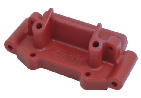 RPM RED FRONT BULKHEAD FOR TRAXXAS 1/10 SCALE 2WD VEHICLES RPM73759