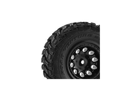 RPM Revolver Short Course Wheels 1/10 Traxxas Slash 2WD Black RPM82332