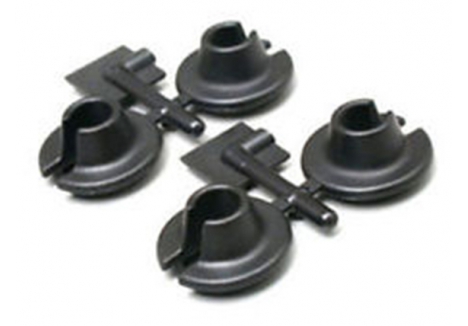 RPM Spring Cups Black Losi Traxxas MGT HPI RC Suspension RPM73152