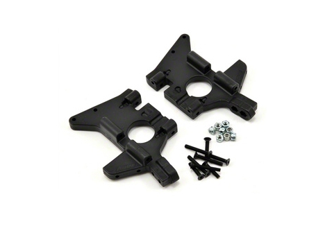 RPM T-Maxx E-Maxx Front Bulkheads Black Chassis Upgrade RPM81062