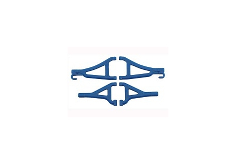 RPM Traxxas 1/16 E-Revo Front Upper Lower A-Arms Blue RPM80695