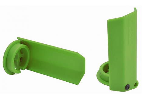 RPM Traxxas X-Maxx Shock Shaft Guards Pair Green RPM80434