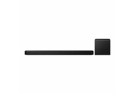 Samsung Q-Series 5.1.2ch Soundbar – Black – Dolby Atmos with Wireless Subwoofer, HDMI eARC & SmartThings – HW-Q800F/XU
