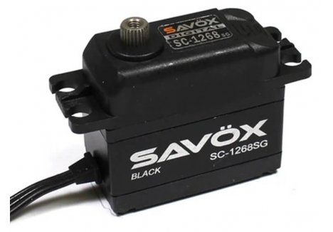 Savox HV Black Edition Standard Digital Servo 26kg 7.4V LiPo SAV-SC1268SGB
