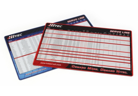 Servo Mat Application Chart
