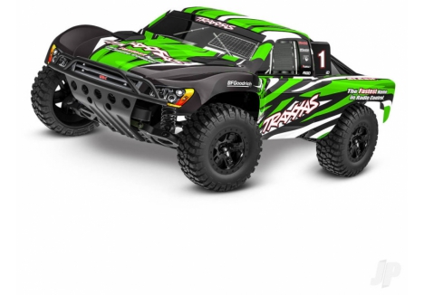 Slash HD 1:10 2WD RTR Short Course Truck, GreenX (+ TQ 2-ch, Titan 550 12T, XL-5, Clipless Body)