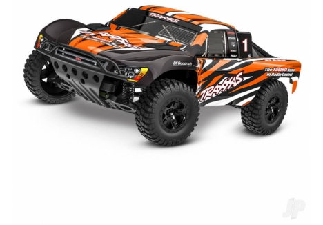 Slash HD 1:10 2WD RTR Short Course Truck, OrangeX (+ TQ 2-ch, Titan 550 12T, XL-5, Clipless Body)