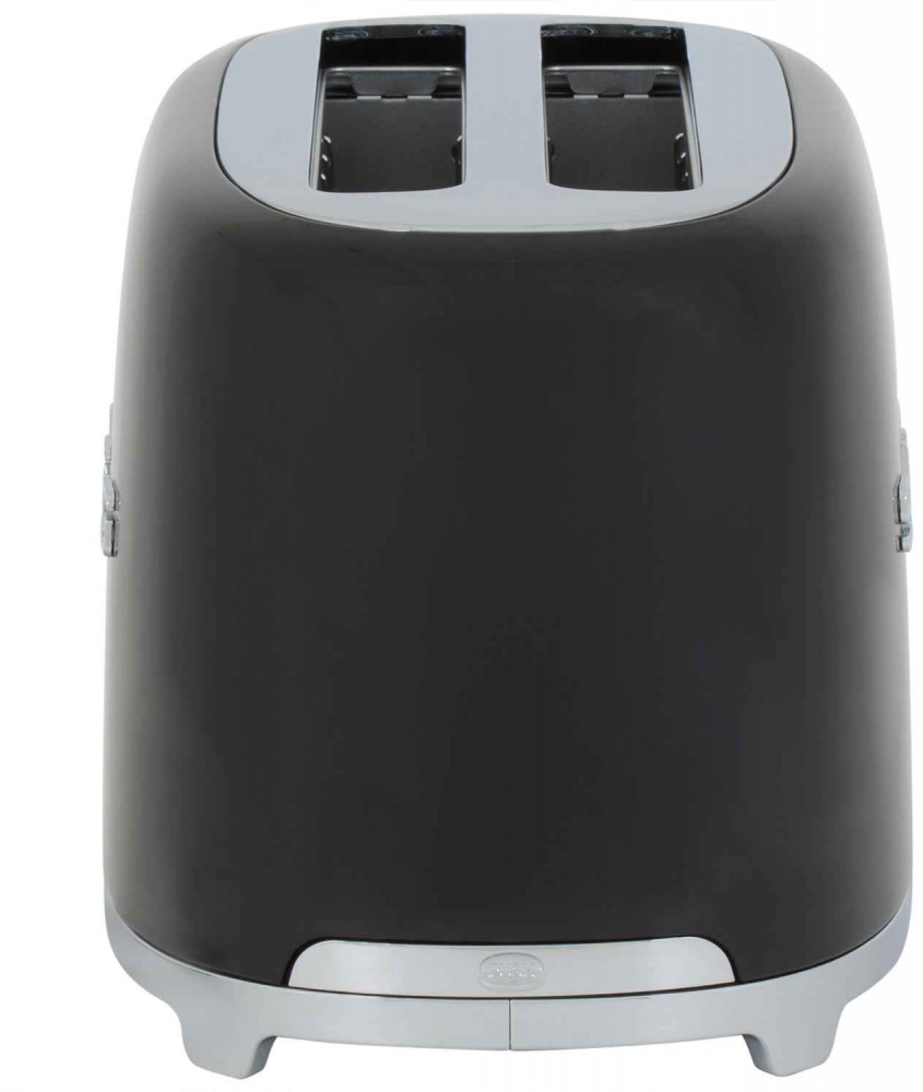 Smeg TSF02BLUK Black 1500w Retro Slice Toaster Smeg Small