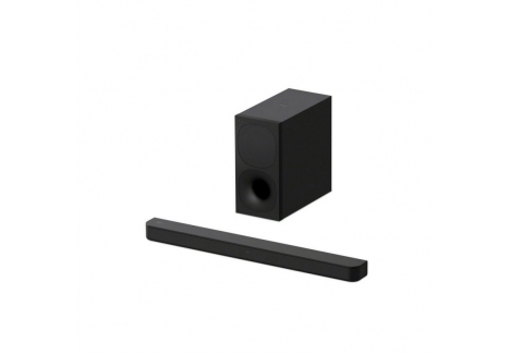 Sony 2.1ch Dolby Digital Soundbar & Wireless Subwoofer – Black with HDMI ARC and OLED Display – HTSD40_CEK