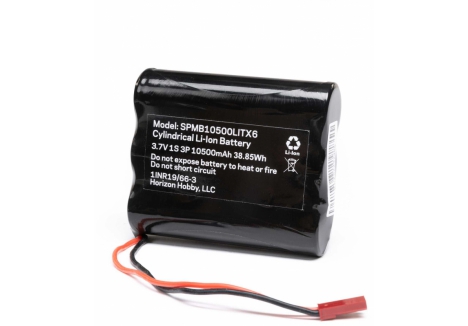 Spektrum 10500mAh 3.7V 1S LiPo Transmitter Battery iXSR Plus O-SPMB10500LITX6