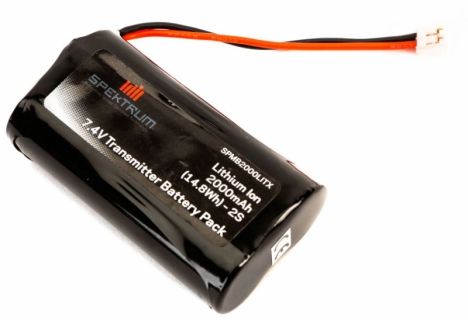Spektrum 2000mAh 7.4V TX Transmitter Battery DX9 DX7S DX8 SPMB2000LITX