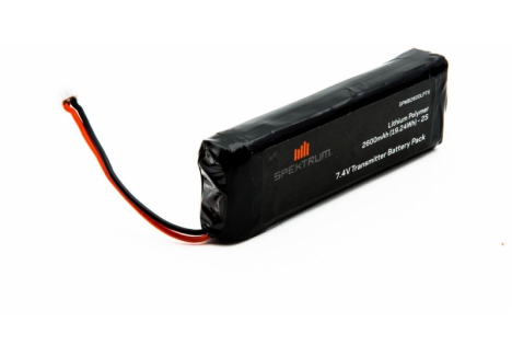Spektrum 2600mAh LiPo Transmitter Battery DX18 SPMB2600LPTX