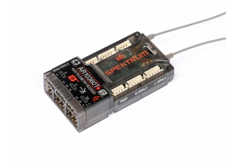 Spektrum AR10360T+ 10-Channel DSMX RC Air Receiver Telemetry P-SPM-1034