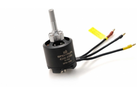 Spektrum Brushless Outrunner Motor 4346 910Kv 14-Pole M-SPM-1006