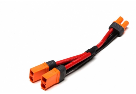 Spektrum IC5 Battery Parallel Y-Harness 150mm SPMXCA509