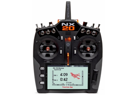 Spektrum NX20 20-Channel DSMX RC Transmitter Aircraft SPMR20500EU