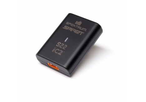 Spektrum S22 G2 USB-C 2S 3S LiPo 20W Smart Charger IC2 O-SPMXC0060