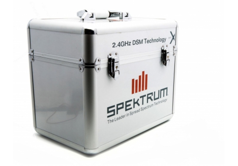 Spektrum Single Stand Up Transmitter Case Aluminium P-SPM6708