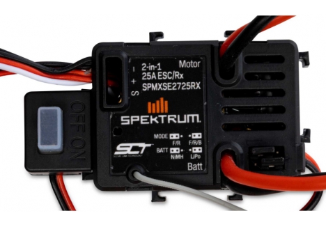 Spektrum SLT 25A ESC Receiver Crawler IC2 Integrated P-SPMXSE2725RX