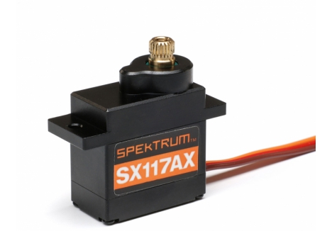Spektrum SX117 Micro Metal Gear Servo 250mm Lead P-SPMSSX117AX