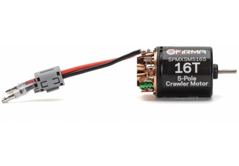 SPM Firma 16T Rebuildable 5-Pole Brushed Crawler Motor M-SPMXSM5165