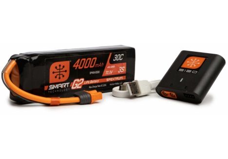 SPM Smart G2 Powerstage Air Bundle: 3S 4000mAh LiPo Battery/S120 O-SPMXPSA300